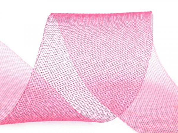 Modistická krinolína na vyztužení šatů a výrobu fascinátorů šíře 45 mm