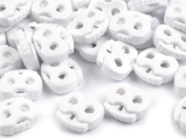 Brzdičky s dvěmi dírkami 15x15 mm malé
