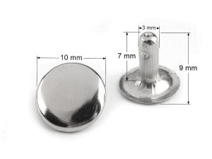 Duté nýty Ø10 mm jednostranné