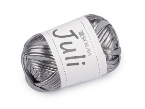 Pletací příze Juli metalická 100 g