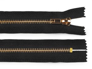 Kovový zip No 5 délka 14 cm (jeansový)