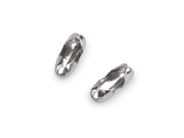 Spojka / koncovka na kuličkový řetízek z nerezové oceli 3x7 mm