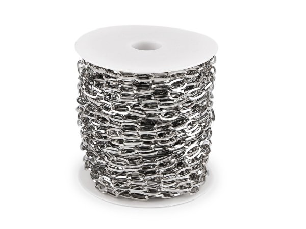 Řetízek z nerezové oceli 4 a 6 mm metráž