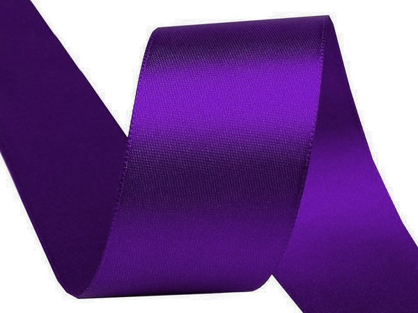 Atlasová stuha oboulící svazky po 5 m šíře 40 mm