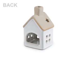 Keramická chaloupka / domeček na svíčku