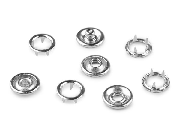 Knoflíky stiskací Roland Baby Ø11 mm na silné látky, sypané