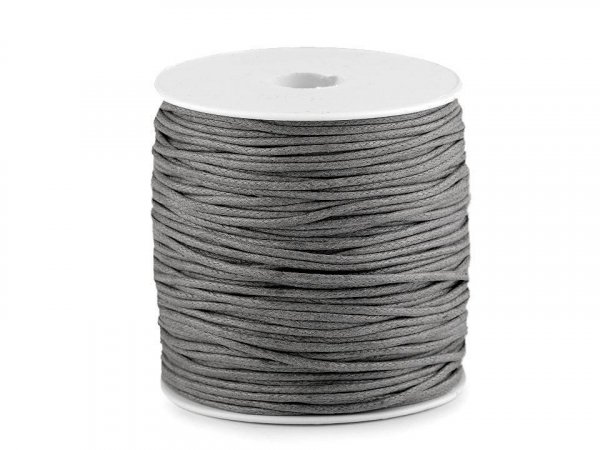 Šňůra bavlněná Ø1,8 mm voskovaná