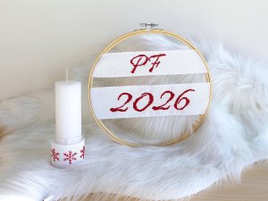 Vyšívací kruh bambusový Ø12,5 cm