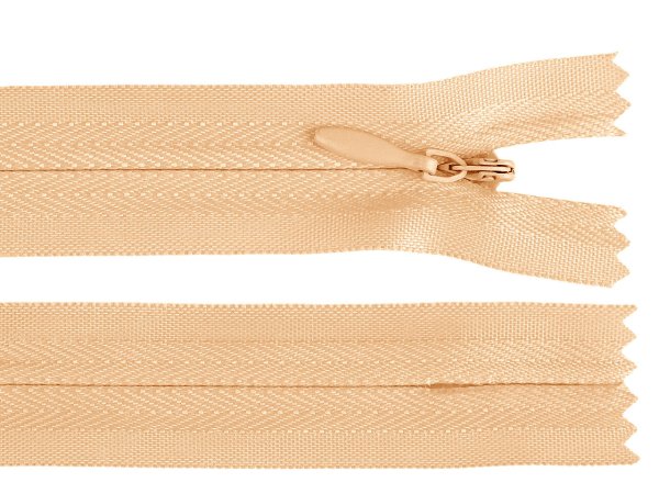 Spirálový zip skrytý No 3 délka 18 cm
