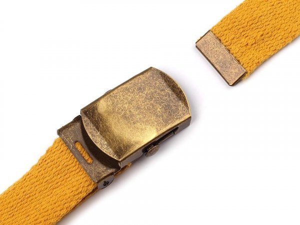 Kovová spona na opasek průvlek 30 mm s koncovkou