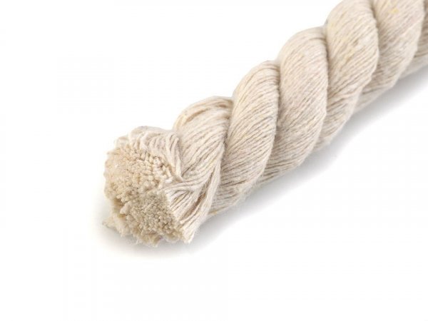 Bavlněná šňůra kroucená Ø18 mm macrame