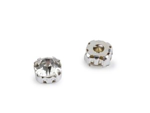 Našívací šatony / štras v pouzdře / kotlíku Ø6; 7; 8 mm