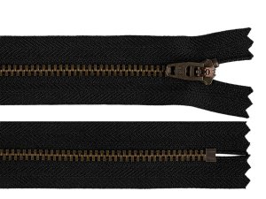Kovový zip YKK No 4 délka 20 cm (jeansový)