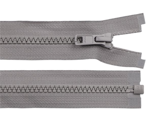 Kostěný zip YKK No 5 délka 85 cm bundový