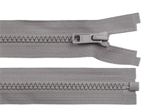 Kostěný zip YKK No 5 délka 80 cm bundový