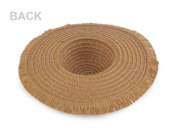 Mini klobouk / slamák pro postavičky a dekorace