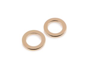 Nerezový kroužek na plavky, šaty a doplňky Ø30 mm; 36 mm plochý