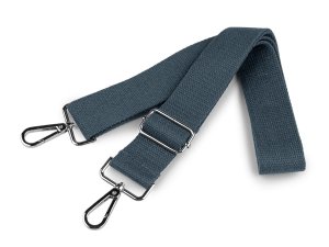 Popruh na tašky s karabinami šíře 3,8 cm