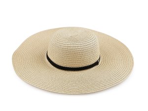 Dámský letní klobouk / slamák a taška sada