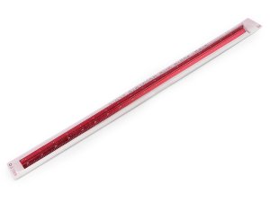 Trojhranné hliníkové pravítko délka 60 cm