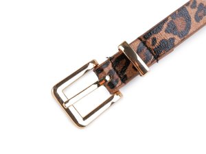 Dámský pásek zvířecí vzor šíře 1,8 cm