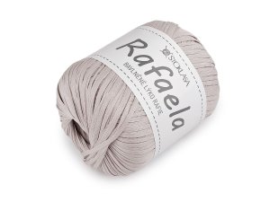 Lýko bavlněné ploché Rafaela k háčkování tašek, šíře 4 mm