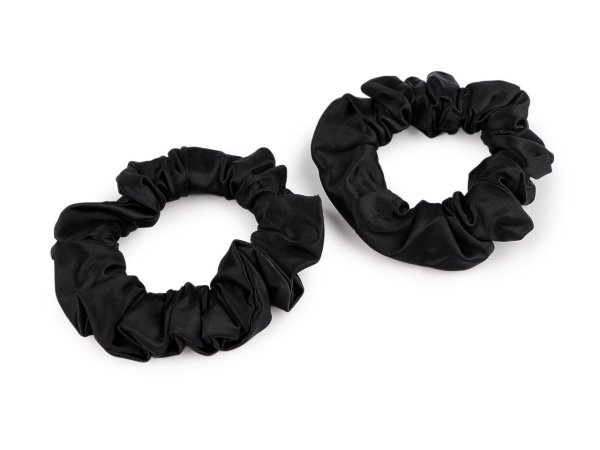 Gumička scrunchie do vlasů saténová