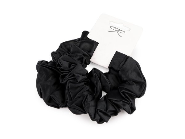 Gumička scrunchie do vlasů saténová