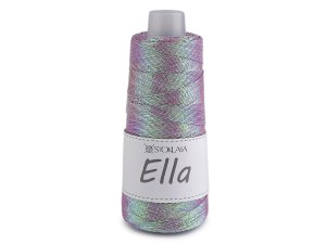 Pletací příze Ella metalická 200 g