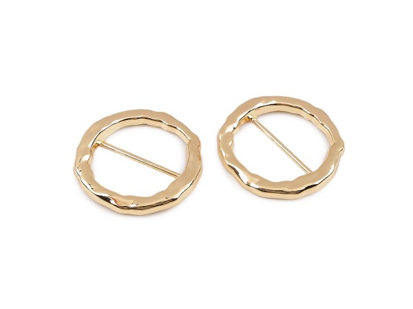 Designová / kovová spona na oděvy a plavky průvlek 38 mm
