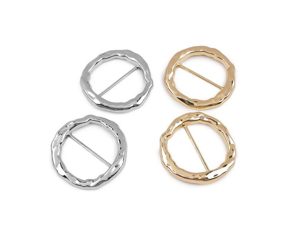 Designová / kovová spona na oděvy a plavky průvlek 38 mm
