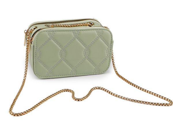 Dámská kabelka prošívaná crossbody 18x11 cm