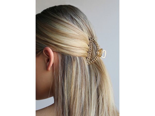 Skřipec do vlasů kovový
