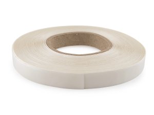Elastická oboustranná nažehlovací páska šíře 20 mm transparentní