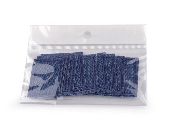 Nažehlovací záplaty pro opravy dírek jeans 3x4 cm