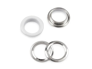 Průchodky s podložkou vnitřní Ø10 mm / vnější Ø15 mm