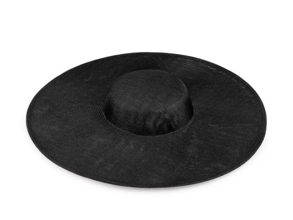 Klobouk / polotovar na výrobu fascinátoru Ø37 cm