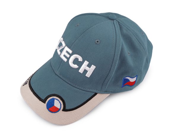 Bavlněná kšiltovka CZECH unisex