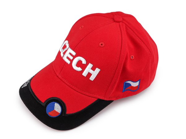 Bavlněná kšiltovka CZECH unisex