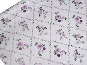 Ubrusovina PVC s textilním podkladem