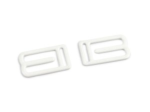 Kovová spona / pomůcka na skrytí ramínek podprsenky lakovaná průvlek 10 mm
