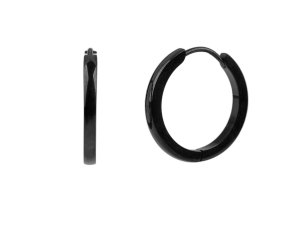 Náušnice z nerezové oceli kroužky