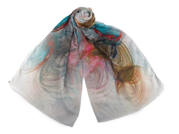 Letní šátek / šála 65x175 cm