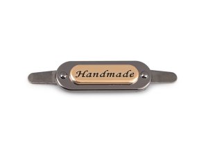 Kovový štítek / cedulka Handmade