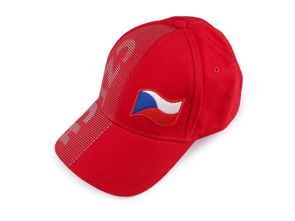 Bavlněná kšiltovka CZECH unisex