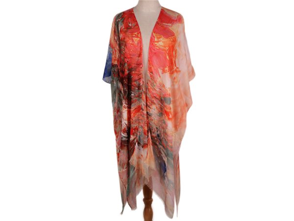 Plážové kimono na plavky