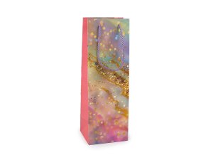 Dárková taška na láhev 12x35 cm