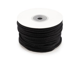 Bavlněná oděvní šňůra splétaná Ø5 mm