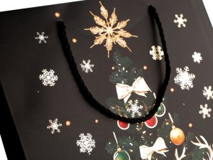 Vánoční dárková taška 26x32 cm