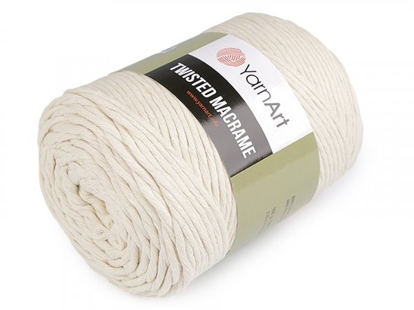 Pletací příze Twisted Macrame 500 g rozčesávací